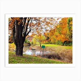 Autumn Scene 3 Art Print