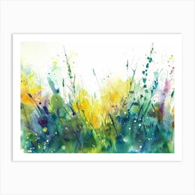 Watercolor Painting 6 Art Print