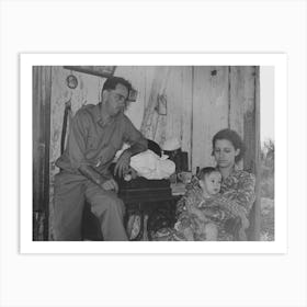 Untitled Photo, Possibly Related To Cajun Day Laborer, Wife And Child Living Near New Iberia, Louisiana By Russell Art Print