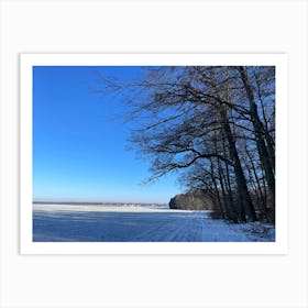 Snowy Landscape 7 Art Print