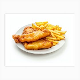 Fish And Chips 8 Art Print