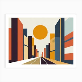 Cityscape 6 Art Print