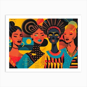 African Women 3 Art Print