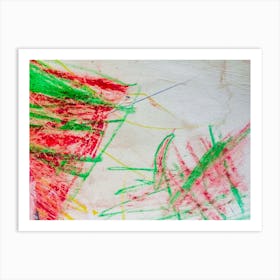 Child'S Drawing Art Print