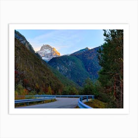 View From The Top Of A Mountain 1 Art Print