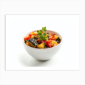 Vegetable Stew In A Bowl Art Print