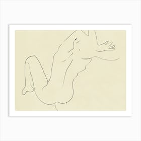 Nude Muse Art Print