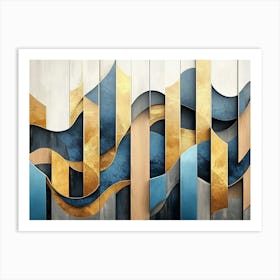 Modern Abstract 2 Art Print