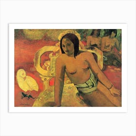 Vairumati (1892), Paul Gauguin Art Print