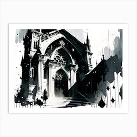 Gothic Cathedral 12 Art Print