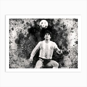 Diego Maradona Art Print