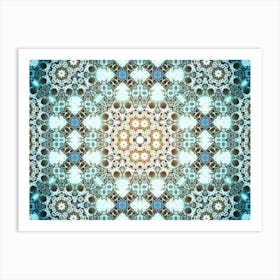 Ornate Pattern And Texture 2 Art Print