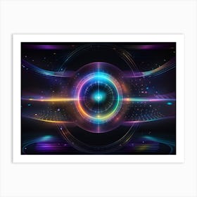 Abstract Background Art Print