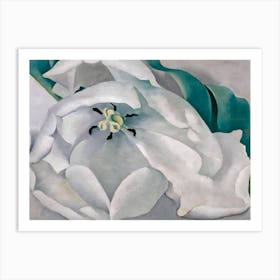 Georgia O'Keeffe - White Flower , 1932 Art Print