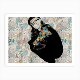 Skrillex Abstract Art Print