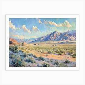 Western Landscapes Mojave Desert Nevada 1 Art Print