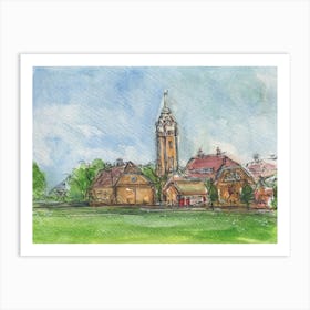 The Duke Of Yorks Royal Military School 28th June 2024 Art Print