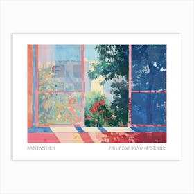 Santander From The Window Series Poster Painting 4 Art Print