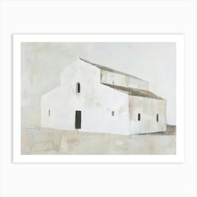 White Church Art Print