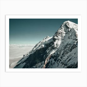 Aerial View Of Mount Everest Art Print