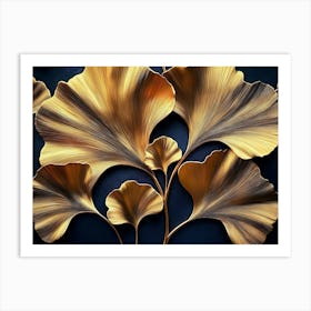 Ginkgo Leaves 16 Art Print