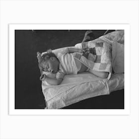 Nap Time In The Nursery School At The Fsa (Farm Security Administration) Farm Workers Community, Woodville 1 Art Print