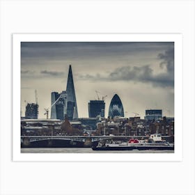 London Skyline Art Print