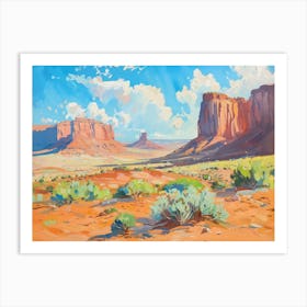 Western Landscapes Monument Valley 4 Art Print