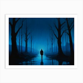 Dark Woods Art Print