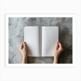 Blank Book (16) Art Print