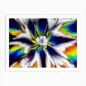 Acrylic Extruded Painting 433 Art Print