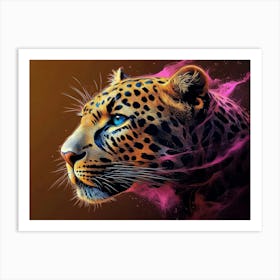 Leopard Hd Wallpaper 2 Art Print