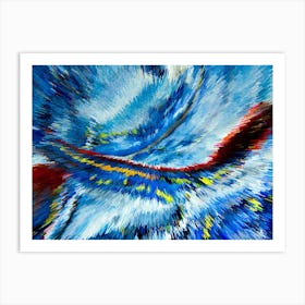 Acrylic Extruded Painting 130 Art Print