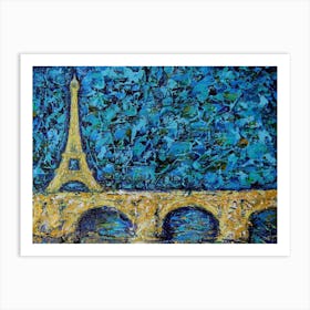 Paris Eiffel Tower Art Print