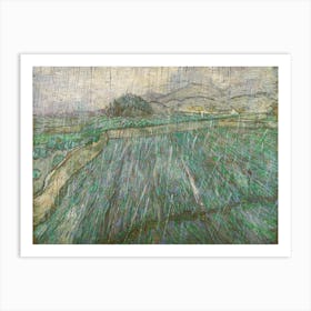 Dutch Rain, Vincent Van Gogh Art Print