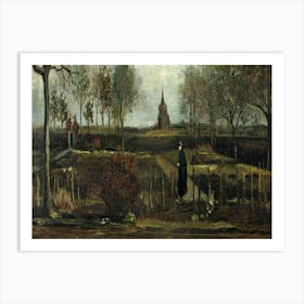 The Parsonage Garden At Nuenen (1884), Vincent Van Gogh Art Print