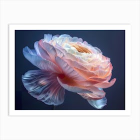 Peony Flower 7 Art Print