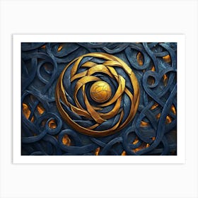 Celtic Circle Art Print