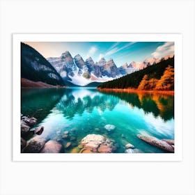 Mountain Lake 44 Art Print