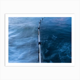 Into The Deep Blue Sea Art Print