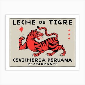 Leche de Tigre 1 Art Print