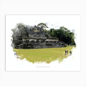 Altun Ha, Belize District, Belize Art Print