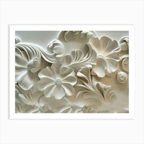 Carved Wall Panels Art Print