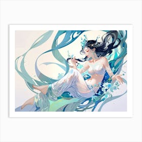 Asian Girl 3 Art Print