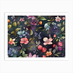 Flowers Art Print