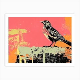 Bird On A Wall Art Print