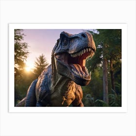 T-Rex Art Print