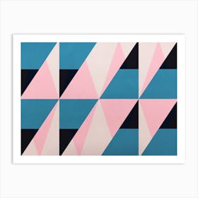 About Triangles 1 Art Print