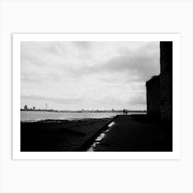 Porchester Castle Isle Of Wight Autumn 2024 Art Print