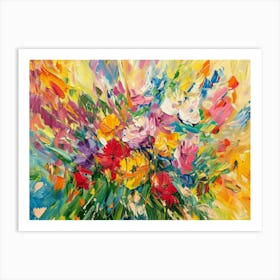 Bouquet Of Flowers 21 Art Print